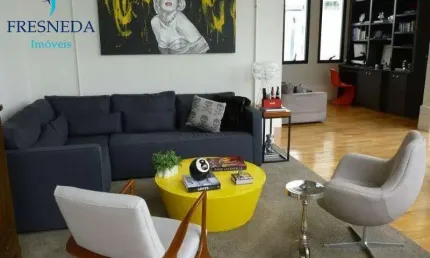 Apartamento loft para venda no bairro itaim bibi, 2 dorm, 2 suíte, 3 vagas, 135 m