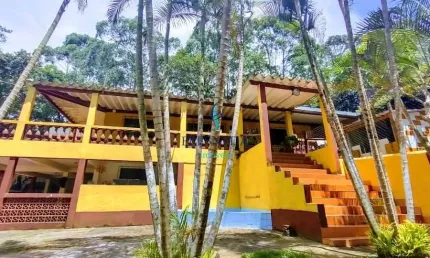 Chacara para venda em suzano 4dorm, 03 wcs, 02 cozinha. casa do lago e chále 3000m² prox rodovia indio tibiriça.