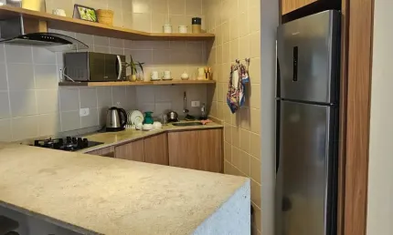 Excelente apartamento de 1 dormitório, aproximadamente 200 metros do mar