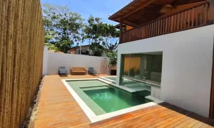 Casa mobiliada para venda em armação dos búzios, geribá, 5 dormitórios, 5 suítes, 7 banheiros, 4 vagas
