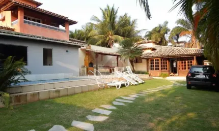 Casa de praia / usada para venda em armação dos búzios, geribá, 5 dormitórios, 5 suítes, 6 banheiros, 5 vagas