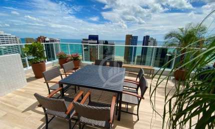 Apartamento Infinity, com 2 dormitórios à venda, 56 m² por R$ 950.000 - Meireles - Fortaleza/CE