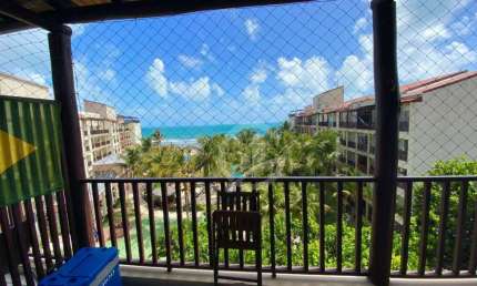 Apartamento Acqua Beach Park Resort, com 2 dormitórios à venda, 67 m² por R$ 1.215.000 - Porto das Dunas - Aquiraz/CE
