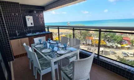 Apartamento landscape vista mar, com 3 dormitórios à venda, 139 m² por R$ 3.300.000 - Meireles - Fortaleza/CE