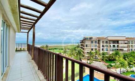 Cobertura Beach Living, vista mar, com 3 dormitórios à venda, 277 m² por R$ 2.000.000 - Porto das Dunas - Aquiraz/CE