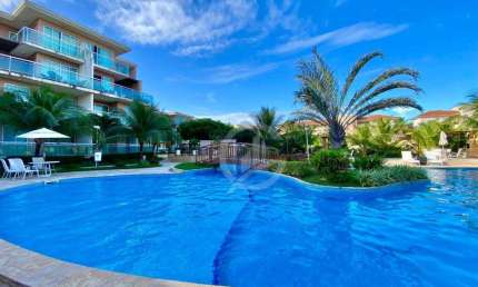 Apartamento Duplex com 3 dormitórios à venda por R$ 599.000 - Porto das Dunas  - Aquiraz/CE