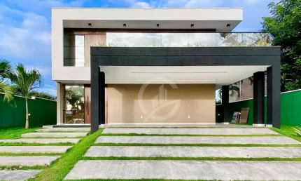Casa com 5 dormitórios à venda, 403 m² por R$ 2.800.000,00 - Cidade Alpha - Eusébio/CE