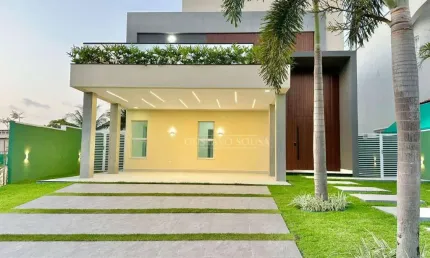 Alphaville Fortaleza com 5 dormitórios à venda, 425 m² por R$ 4.200.000 - Alphaville Fortaleza