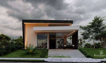 Casa com 3 dormitórios à venda, 200 m² por R$ 1.300.000,00 - Cidade Alpha - Eusébio/CE