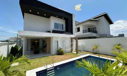 Casa com 4 dormitórios, 270 m² - venda por R$ 2.000.000,00 ou aluguel por R$ 14.620,00/mês - Cidade Alpha - Eusébio/CE