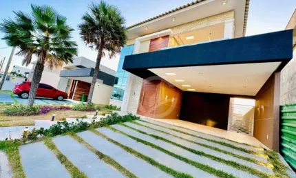 Belíssima residência moderna e semi-nova disponível para você, apenas 01 ano se construída.