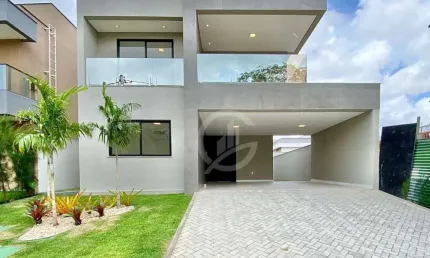 Casa com 4 dormitórios à venda, 263 m² por R$ 1.450.000,00 - Cidade Alpha - Eusébio/CE
