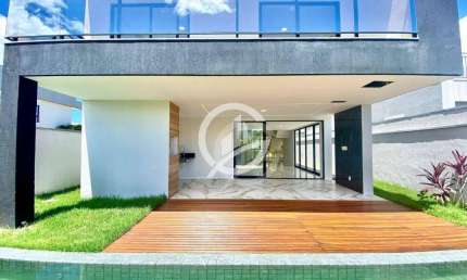 Casa com 4 dormitórios à venda, 268 m² por R$ 1.700.000,00 - Cidade Alpha - Eusébio/CE