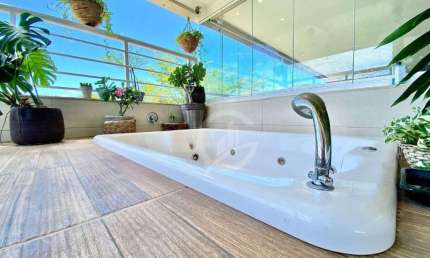 Apartamento Cobertura no Golf  Ville com 3 dormitórios à venda, 203 m² por R$ 2.890.000 - Porto das Dunas - Aquiraz/CE