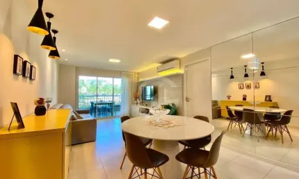 Apartamento no Golf Ville com 3 dormitórios à venda, 102 m² por R$ 1.550.000 - Porto das Dunas - Aquiraz/CE