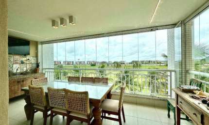 Apartamento no Golf Ville  com 3 dormitórios à venda, 115 m² por R$ 1.490.000 - Porto das Dunas - Aquiraz/CE