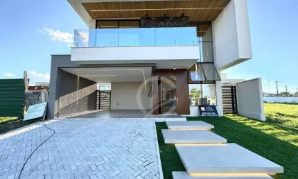 Casa com 5 dormitórios à venda, 274 m² por R$ 1.690.000,00 - Cidade Alpha - Eusébio/CE