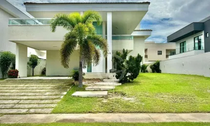 Casa em condomínio fechado com 4 quartos à venda na Avenida Maestro Lisboa, 2040, Alphaville Fortaleza, Fortaleza