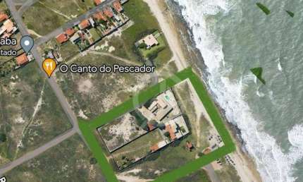 Terreno frente Mar e Pé na areia  à venda, 10000 m² por R$ 3.000.000 - Sabiaguaba - Fortaleza/CE