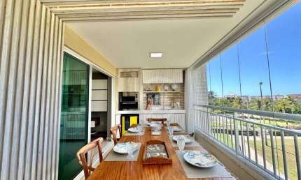 Apartamento no Golf Ville Resort com 3 dormitórios à venda, 102 m² por R$ 1.490.000 - Porto das Dunas - Aquiraz/CE