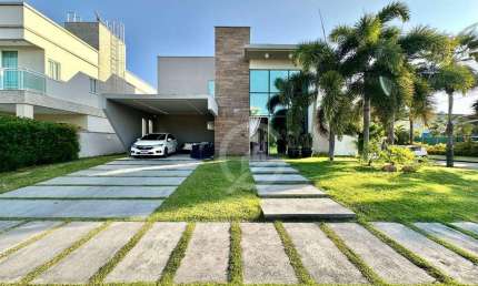 Casa com 4 dormitórios à venda, 315 m² por R$ 3.000.000,00 - Alphaville Eusébio - Eusébio/CE