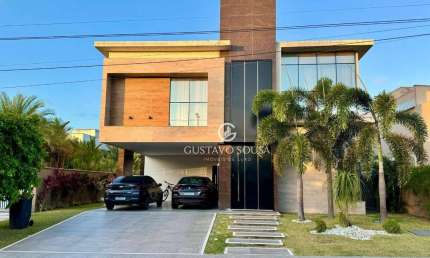 Casa, 383 m² - venda por R$ 2.999.000,00 ou aluguel por R$ 22.250,00/mês - Alphaville Eusébio - Eusébio/CE