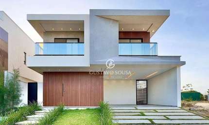 Casa com 4 dormitórios à venda, 250 m² por R$ 1.690.000,00 - Cidade Alpha - Eusébio/CE