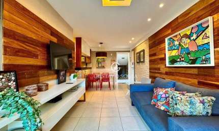 Apartamento com 3 dormitórios à venda, 89 m² por R$ 790.000,00 - Porto das Dunas - Aquiraz/CE