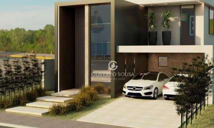Belíssima Casa com 3 Suítes + Living, 261m2, Cidade Alpha - Eusebio - Ce.  Por Apenas 1.690.000.