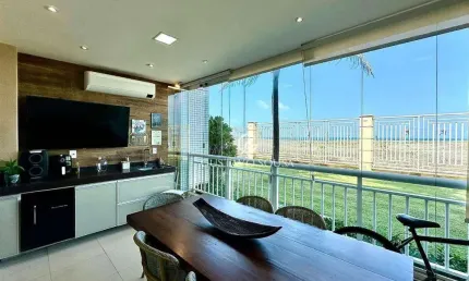 Apartamento no Golf Ville com 3 dormitórios à venda, 115 m² por R$ 1.690.000 - Porto das Dunas - Aquiraz/CE