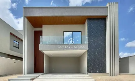 Casa com 5 dormitórios à venda, 344 m² por R$ 2.600.000,00 - Cidade Alpha - Eusébio/CE