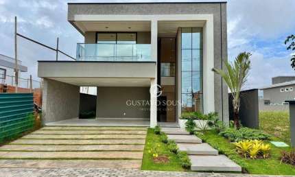 Casa com 4 dormitórios à venda, 246 m² por R$ 1.780.000,00 - Cidade Alpha - Eusébio/CE