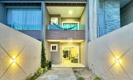 Belíssima Casa na Maraponga Projetada 95m2 Por Apenas 450.000.