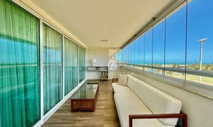 Golf Ville Resort, apartamento cobertura com 4 dormitórios à venda, 203 m² por R$ 3.100.000 - Porto das Dunas - Aquiraz/CE