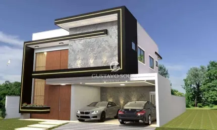 Casa com 4 dormitórios à venda, 205 m² por R$ 1.350.000 - Terras Alphaville Ceará 4 - Eusébio/CE