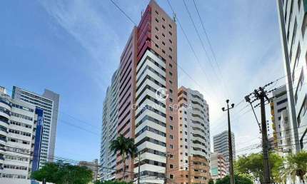 Apartamento Meireles com 4 dormitórios à venda, 174 m² por R$ 1.190.000 - Meireles - Fortaleza/CE