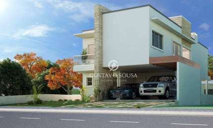 Casa com 4 dormitórios à venda por R$ 1.400.000,00 - Cidade Alpha - Eusébio/CE