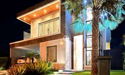 Casa com 4 dormitórios para alugar, 290 m² por R$ 18.000,00/mês - Cidade Alpha - Eusébio/CE