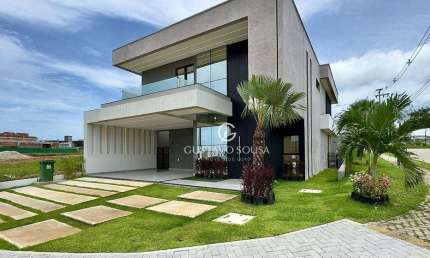 Casa com 4 dormitórios à venda, 240 m² por R$ 1.790.000,00 - Cidade Alpha - Eusébio/CE