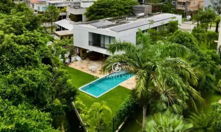 Casa com 6 dormitórios à venda, 480 m² por R$ 5.000.000 - Alphaville Fortaleza