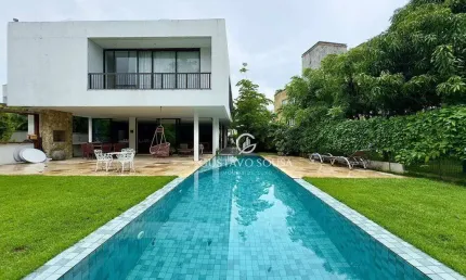 Casa com 6 dormitórios à venda, 480 m² por r$ 5.000.000 - alphaville fortaleza