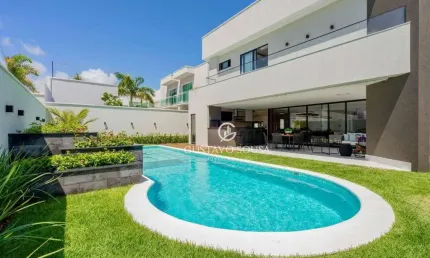 Casa com 5 dormitórios à venda, 450 m² por R$ 4.600.000 - Alphaville Fortaleza