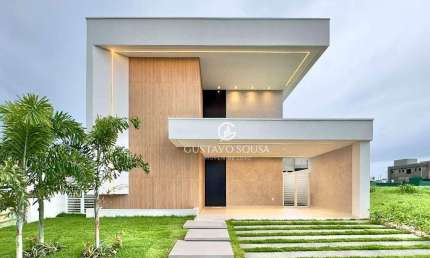 Casa com 4 dormitórios à venda, 219 m² por R$ 1.490.000,00 - Cidade Alpha - Eusébio/CE