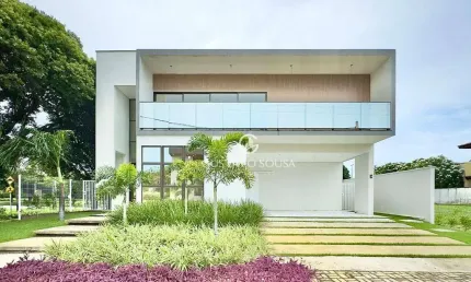 Casa com 4 dormitórios à venda, 390 m² por R$ 4.490.000 - Alphaville Fortaleza