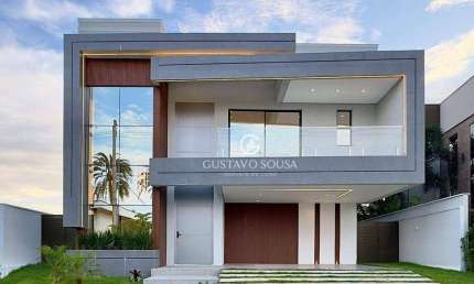 Casa com 4 dormitórios à venda, 404 m² por R$ 3.300.000,00 - Cidade Alpha - Eusébio/CE