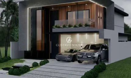 Casa com 4 dormitórios à venda, 245 m² por R$ 1.700.000,00 - Cidade Alpha - Eusébio/CE