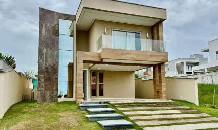 Casa com 4 dormitórios para alugar, 215 m² por R$ 10.500,00/mês - Cidade Alpha - Eusébio/CE