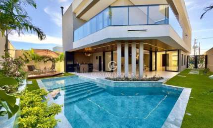 Casa com 5 dormitórios à venda, 380 m² por R$ 3.600.000,00 - Cidade Alpha - Eusébio/CE