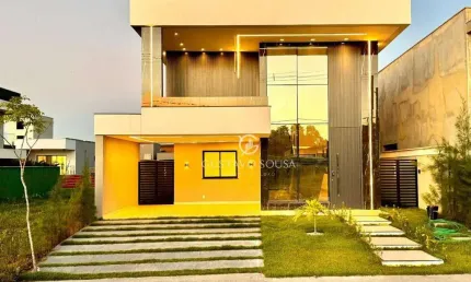 Casa com 4 dormitórios à venda, 254 m² por r$ 1.650.000,00 - cidade alpha - eusébio/ce