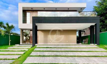 Casa com 5 dormitórios à venda, 403 m² por R$ 2.800.000,00 - Cidade Alpha - Eusébio/CE